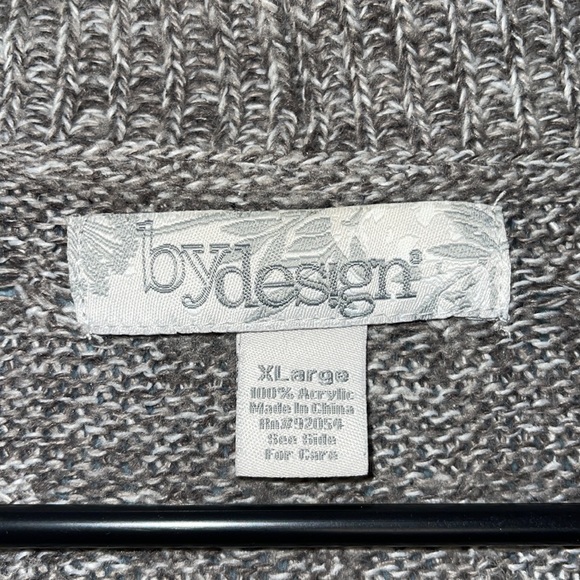 Grey Open Cardigan - Picture 3 of 3